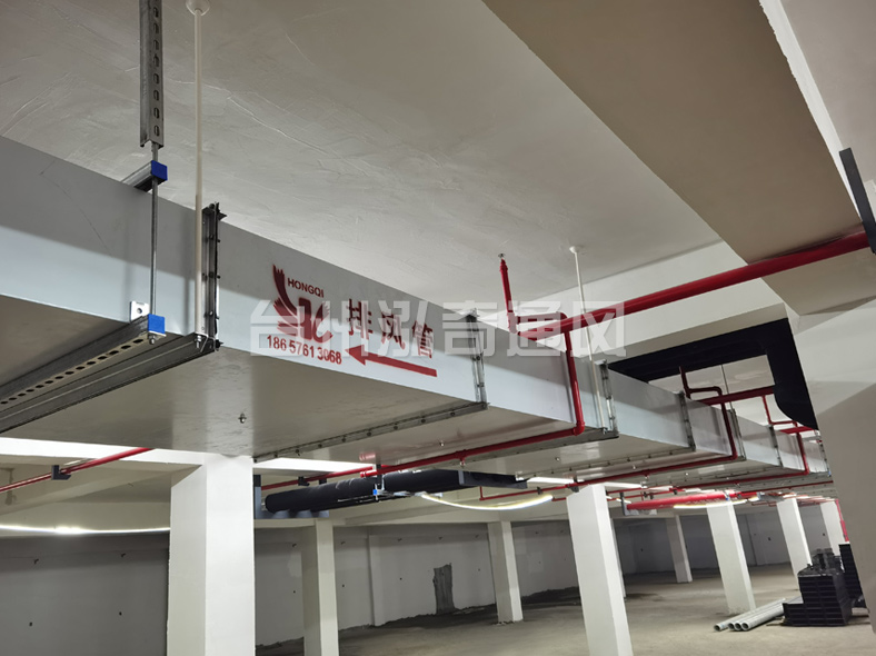 台州新型钢面镁质复合风管（耐火风管）
